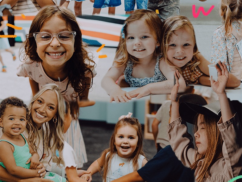 easter kids collage easter kids collage